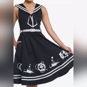Disney Steamboat Willie Sailor Dress Xs Her Universe Mickey MOUSE